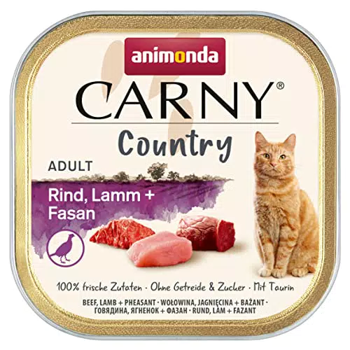 animonda Carny Adult Country, cibo umido per gatti, Manzo