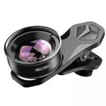 Apexel - Obiettivo macro HD a clip per fotocamera del cellulare