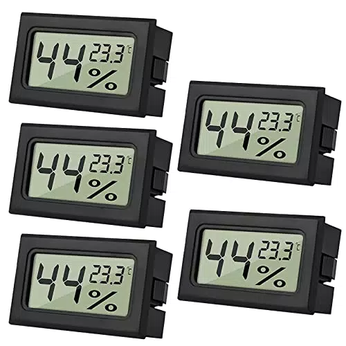 ARCELI 5 Mini Termometro digitale LCD igrometro interno igrometro termometro interno interno rettili igrometro digitale per ufficio
