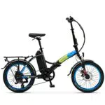 Argento Piuma Foldable E-bike, Ruote 20, Autonomia Max 70 km
