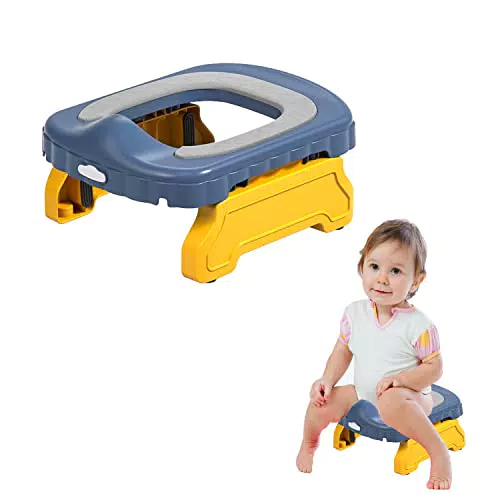 auvstar Vasino da Viaggio per Bambini, Pieghevole Portatile Toilette per Bebè