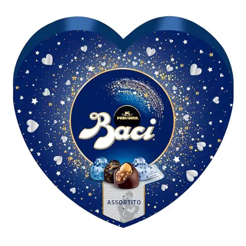 BACI PERUGINA ASSORTITO Cioccolatini al Latte e Fondente 70% ripieni al Gianduia