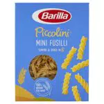 Barilla Pasta Mini Fusilli Piccolini, Pasta Corta di Semola di Grano Duro 100% Italiano