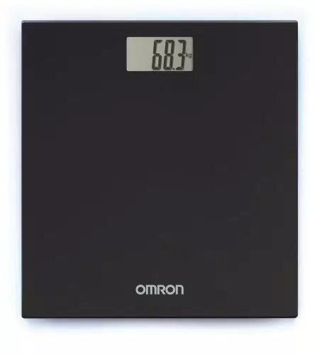 Bilancia digitale personale OMRON HN289 con ampio display LCD e piedini antiscivolo