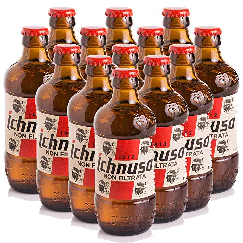 Birra Ichnusa non Filtrata, Cartone 24 Bottiglie 33cl