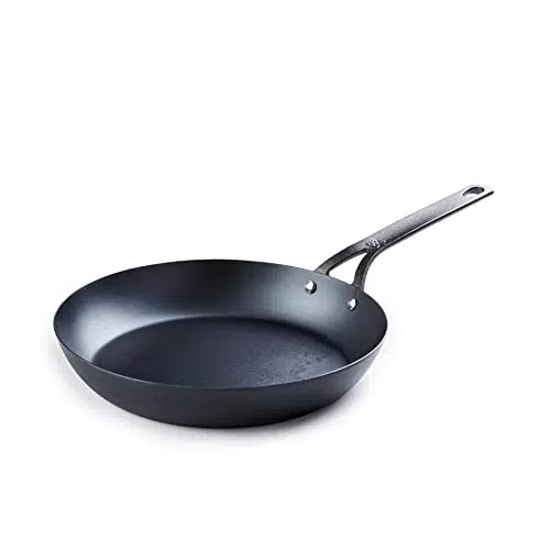 BK Black Steel Padella Pre-Stagionata in Acciaio al Carbonio da 30 cm