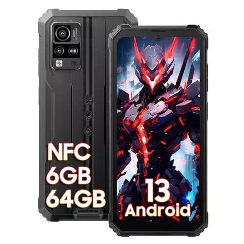 Blackview BV4800 6GB RAM+64GB ROM/1TB Rugged Smartphone 2024 Android 13