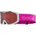 bollé, ROCKET White & Pink Matte, Vermillon Cat 2, Occhiali da sci