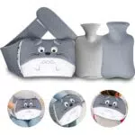 Borsa dell acqua calda Peluche, Borsa Acqua Calda con rivestimento in vita morbida
