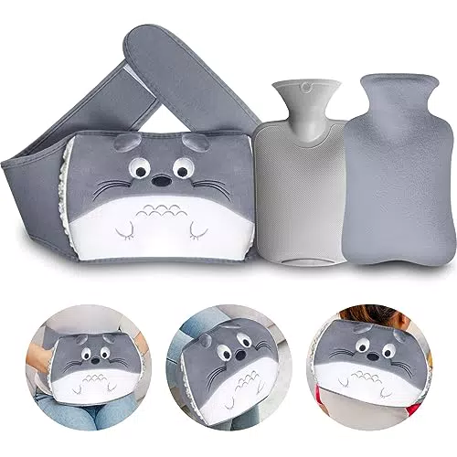 Borsa dell acqua calda Peluche, Borsa Acqua Calda con rivestimento in vita morbida
