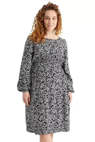 C&A Donna Vestito Moda Premaman Nero 42