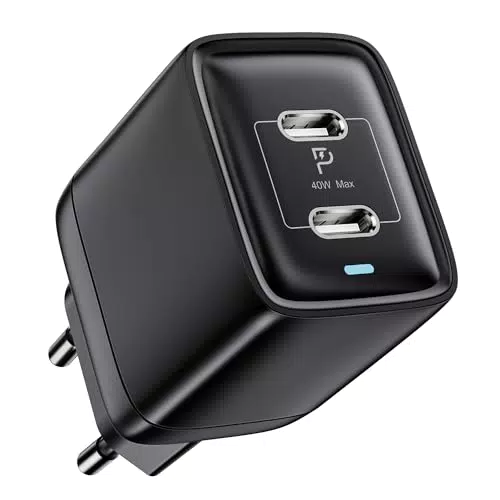 Caricatore USB C, CHELUXS 40W Caricatore Rapido USB C PD3.0