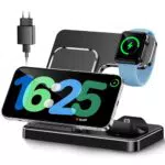 Caricatore Wireless, CHELUXS 3 in 1 Stazione di Ricarica Wireless