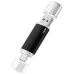 Chiavetta USB C 128 GB, Ms Lula Type C Pen Drive 128 Giga Portatile Pennetta USB 128gb 2 in 1 OTG USB C Flash Drive 128 GB per USB-C Smartphone
