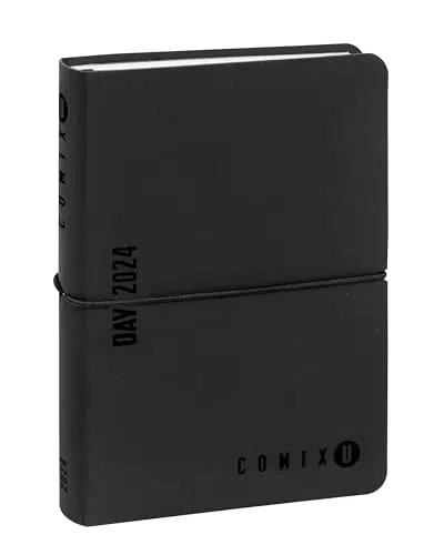 COMIX U, Mini - Agenda 2024 Giornaliera 12 Mesi, Con Calendario