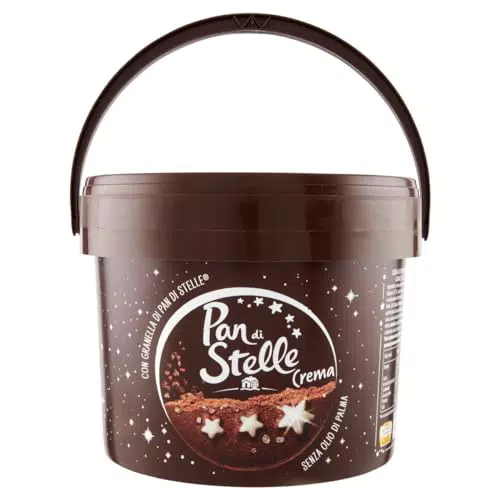 CREMA SPALMABILE PAN DI STELLE MAXI BARATTOLO 3 KG BISCOTTO CIOCCOLATO NOCCIOLE