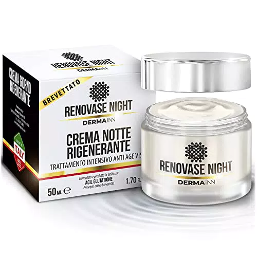 Crema Viso Antirughe Notte, Crema Anti-Eta, Crema Viso Notte Rigenerante