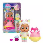 Cry Babies Magic Tears Jumpy Monsters, Stars Nunu, Bambola Collezionabile Bambola Collezionabile con Pigiama Mostriciattolo