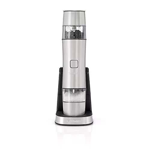 Cuisinart SG6SE - Macina Sale& Pepe Ricaricabile, Base di Apoggio e Ricarica