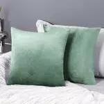 Deconovo Set da 2 Federe Cuscini 40x40 CM per Divano Camera da Letto