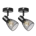 Dehobo Faretti Led Interno, Faretti da Soffitto Orientabili 2 pezzi