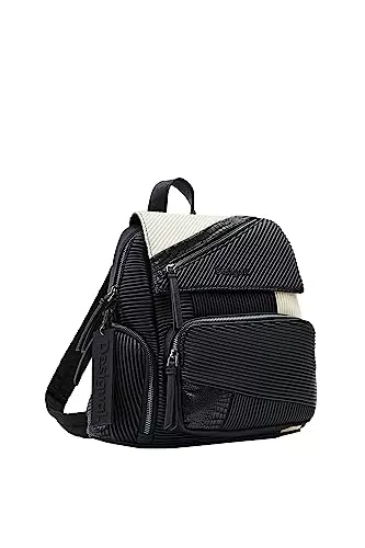 Desigual, BACK_GUAPA CHESTER Donna, Nero, Einheitsgröße