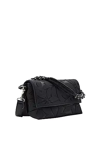 Desigual Bols_onice Venecia 2.0, Onyx Donna, Nero, Einheitsgröße