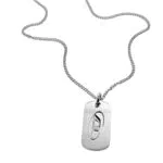 Diesel Collana Da Uomo Con Piastrine Singole, Lunghezza: 650-700 mm