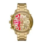 Diesel Orologio Griffed da uomo, movimento cronografo