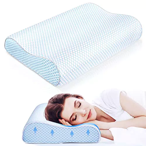 DIKI Cuscino ortopedico in memory foam, cuscino cervicale