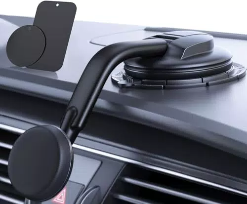 DOLYOFG Porta Cellulare Auto Magnetico Supporto Telefono Auto per Parabrezza Cruscotto Portacellulare Auto Universale Smartphone iPhone Android