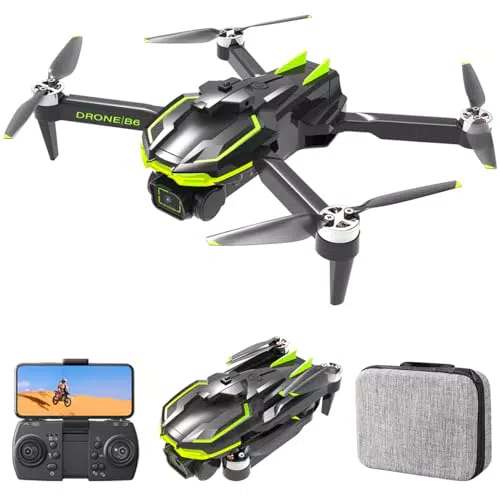 Droni con Telecamera HD 1080P per Bambini e Adulti Drone con Motore Brushless FPV WiFi Telecomandati