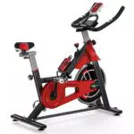Dskeuzeew Cyclette, Fitness Silenziose per Casa, Regolabile Resistenza