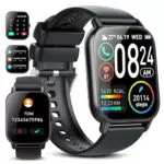 DUSONLAP 2024 Smartwatch, 1, 85 Schermo Smartwatch Uomo con Chiamata Bluetooth e Risposta Vivavoce