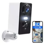 elemage 2K Telecamera WiFi Esterno Senza Fili a Batteria