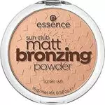 essence Ess. Sun Club Polvo Bronceador Mate 01