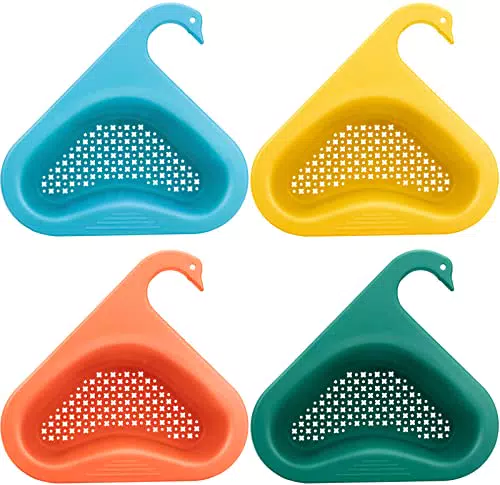 ETELIAR 4 Pz Cestello Filtri per Lavello, Cestino per lavello Triangolare
