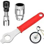 ETELIAR Attrezzi per Bicicletta, Estrattore Pedivella Bici e Estrattore Movimento Centrale Bici con Chiave Inglese da 16mm