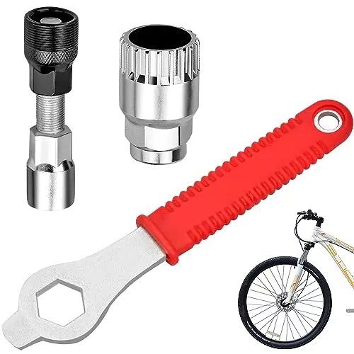 ETELIAR Attrezzi per Bicicletta, Estrattore Pedivella Bici e Estrattore Movimento Centrale Bici con Chiave Inglese da 16mm