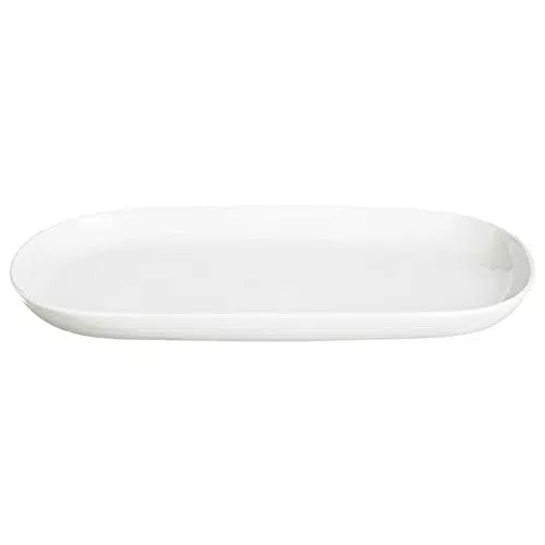 Excelsa Piatto Ovale Home, 30,4 X 16 cm, Bianco