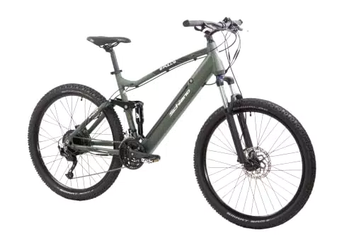 F.lli Schiano E-Fully 27.5" Mountain Bike Elettrica con Motore da 250W e Batteria al Litio rimovibile integrata nel telaio
