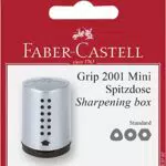 Faber-Castell 183700  Semplice temperamatite Grip 2001 Mini Mini-temperamatite in blister Spitzdose Mini Blister