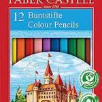 FABER-CASTELL 537660 - Set di 12 matite esagonali, multicolore