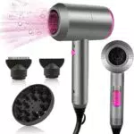 Faszin Asciugacapelli 2000W con Motore AC, Phon Capelli Professionale con 3 Impostazioni di Temperatura