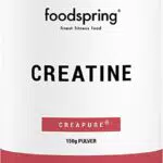 foodspring Creatina in polvere, 150 g, creatina monoidrato pura per la crescita muscolare