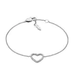 Fossil Bracciale Da Donna Sadie, Lunghezza: 165mm+25.4mm