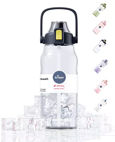 Free Breath Borraccia 2l, borraccia sportiva, borraccia sportiva a tenuta stagna