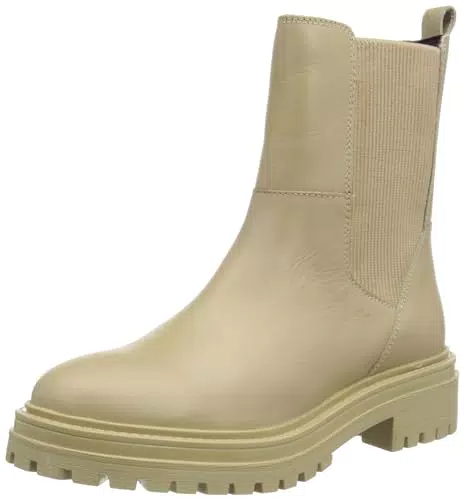 Geox D Iridea, Stivale alla caviglia Donna, Lt Sand Hrg