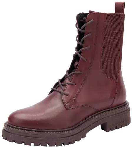 Geox D Iridea, Stivale alla caviglia Donna, Vino 26hrn