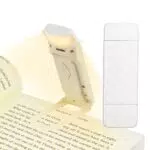Glovios 2PCS Luce da Lettura Libri a Letto, LED Portatile Lampada da Lettura Ricaricabile con Clip